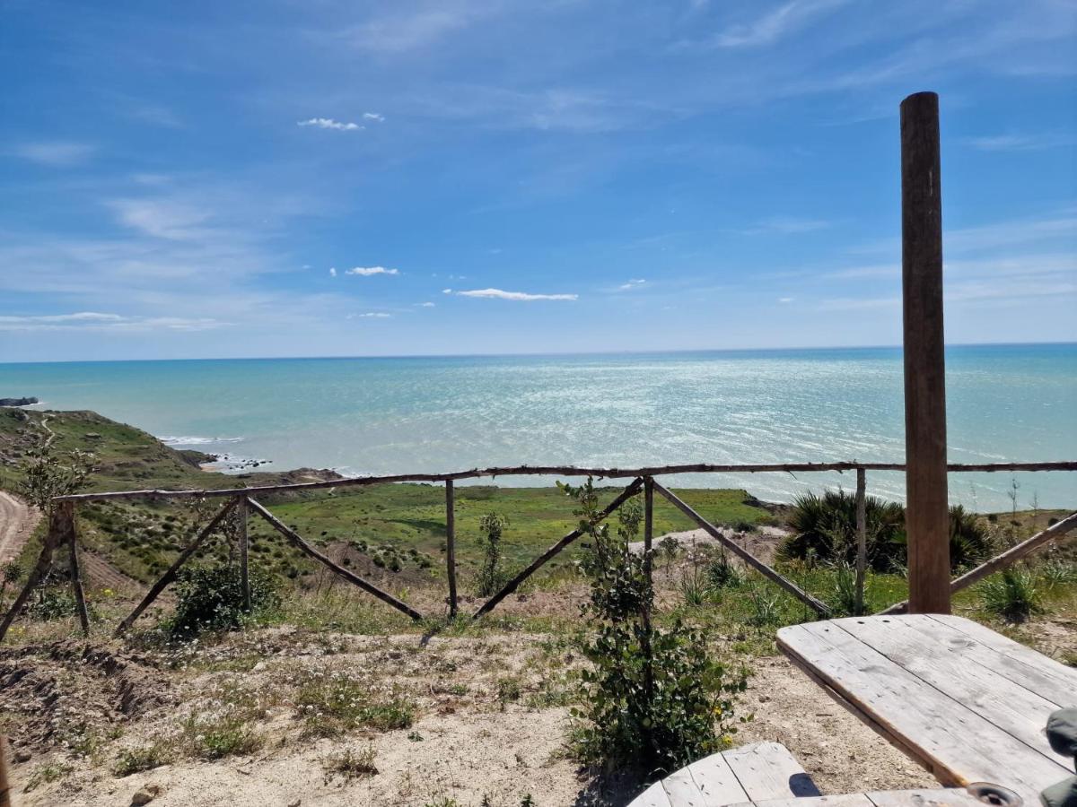 Tendu' Punta Bianca Glamping Camp Пальма-ді-Монтек'яро Екстер'єр фото